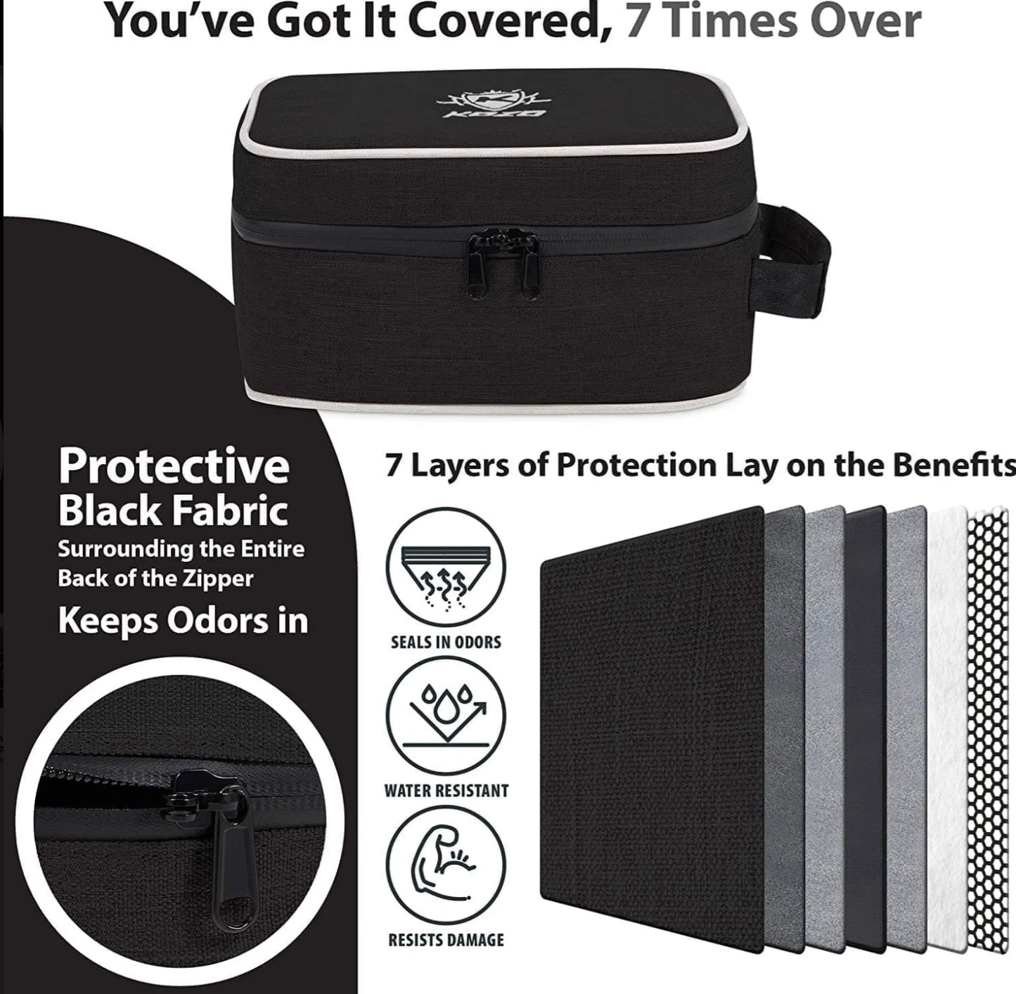 Ziplock Smell Proof Bag