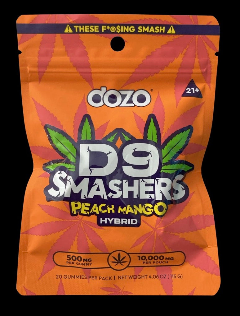 DOZO D9 SMASHERS GUMMIES - 10000MG