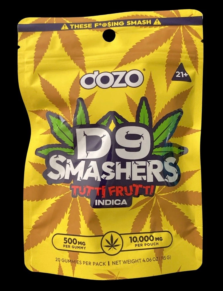DOZO D9 SMASHERS GUMMIES - 10000MG