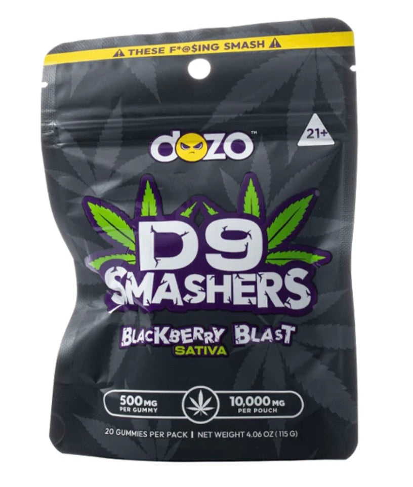 DOZO D9 SMASHERS GUMMIES - 10000MG