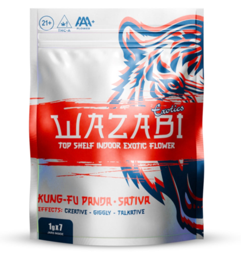 WAZABI EXOTICS 1G FLOWER BAG 7/PK