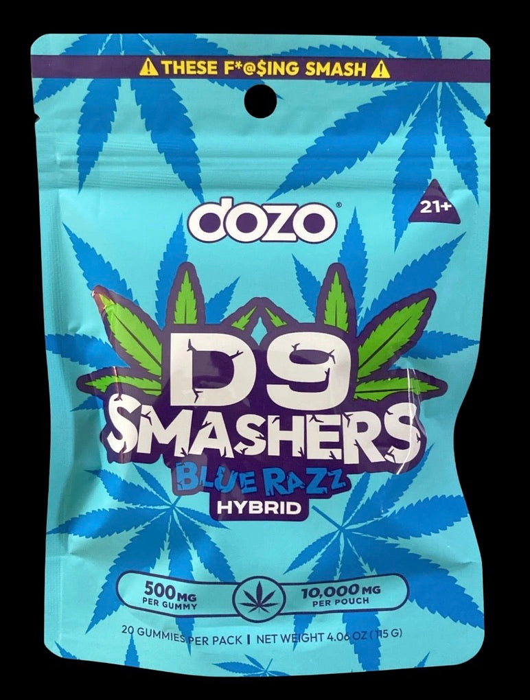 DOZO D9 SMASHERS GUMMIES - 10000MG