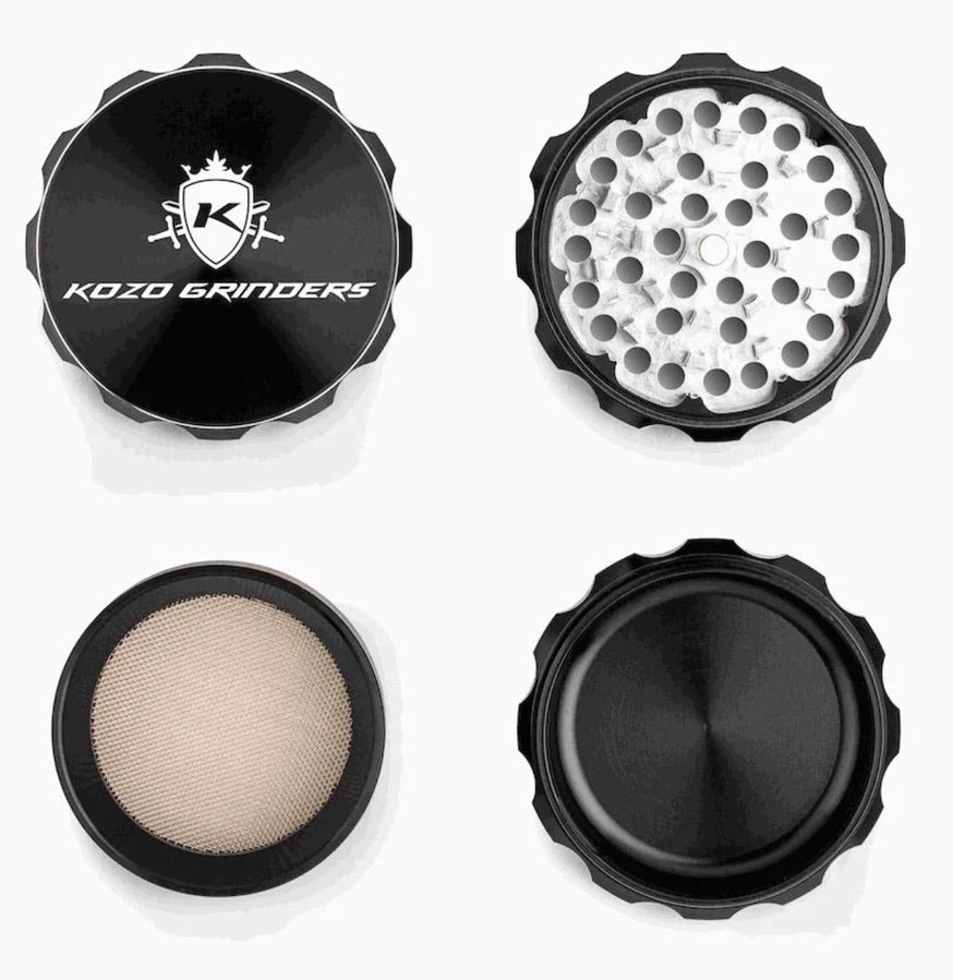 Herb Grinder 2.5” Clear Side