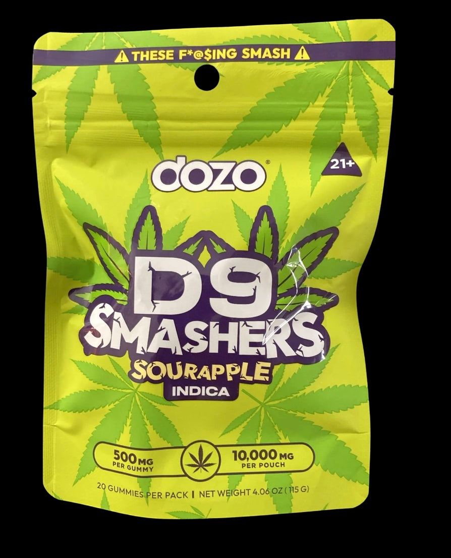 DOZO D9 SMASHERS GUMMIES - 10000MG