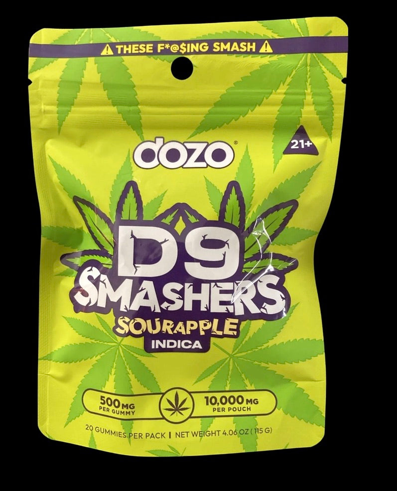DOZO D9 SMASHERS GUMMIES - 10000MG