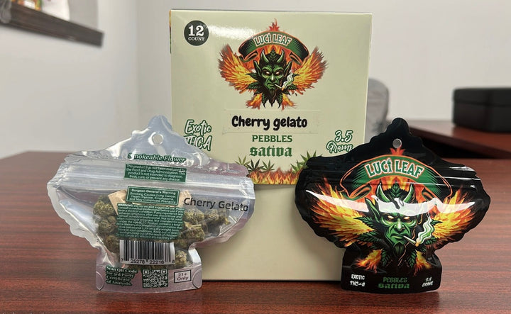 Lucileaf 3.5gm Pebbles Display 12 Ct.