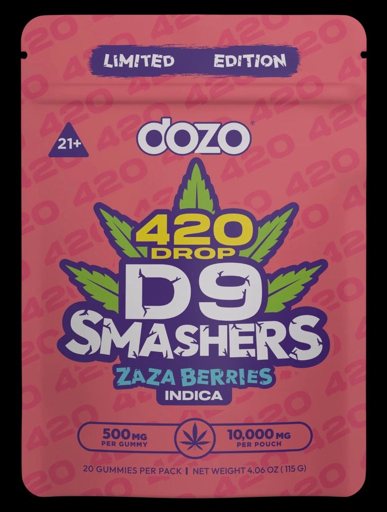 DOZO D9 SMASHERS GUMMIES - 10000MG