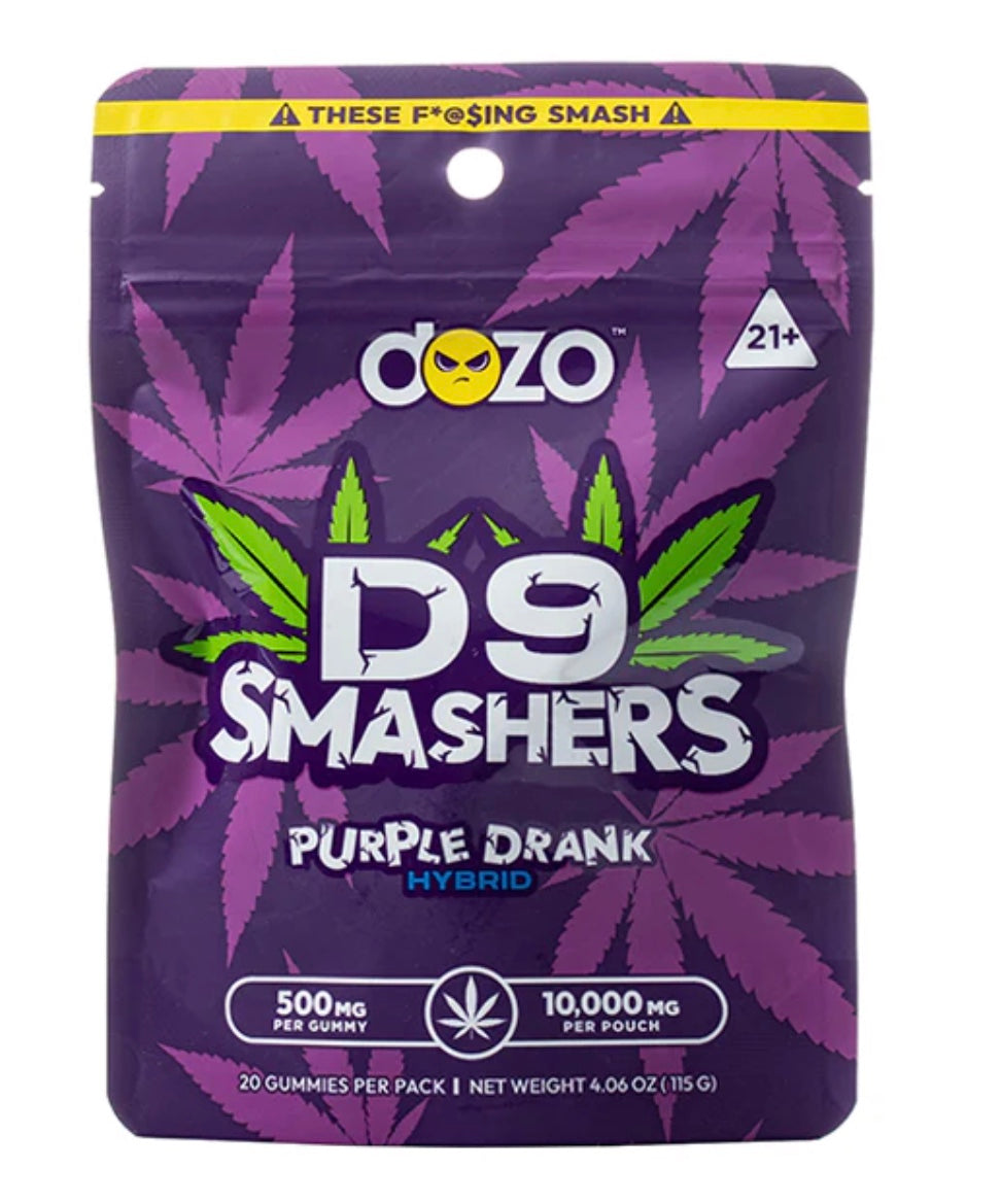 DOZO D9 SMASHERS GUMMIES - 10000MG