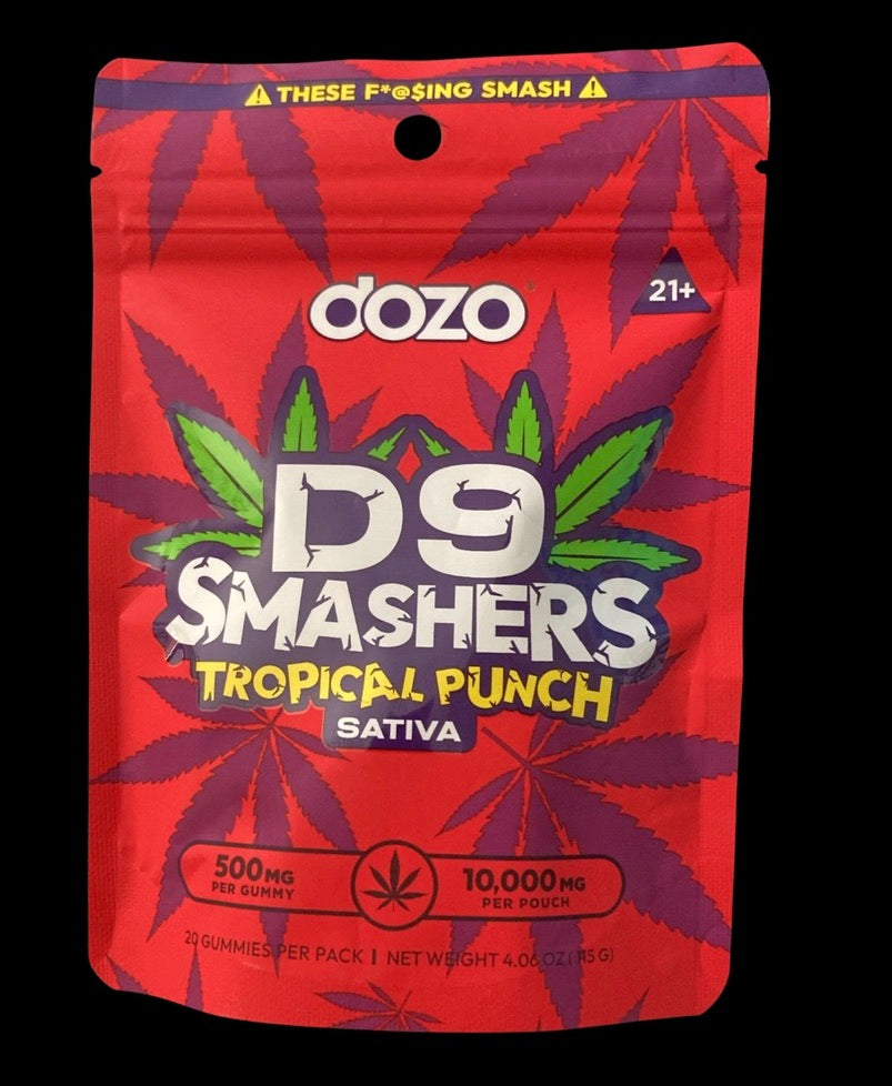 DOZO D9 SMASHERS GUMMIES - 10000MG