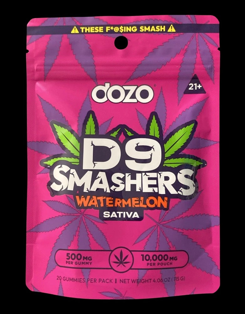 DOZO D9 SMASHERS GUMMIES - 10000MG