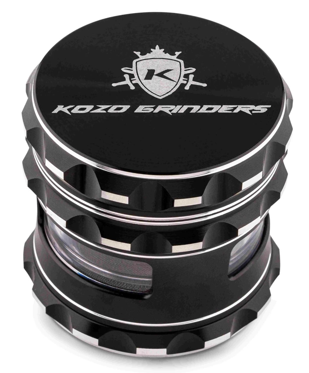 Herb Grinder 2.5” Clear Side